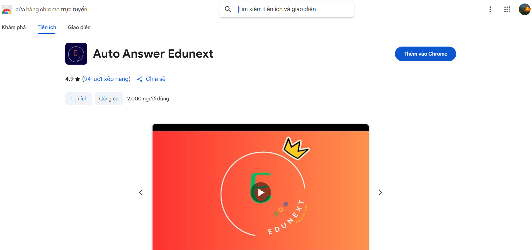 Chính sách quyền riêng tư - Edunext Premium Auto